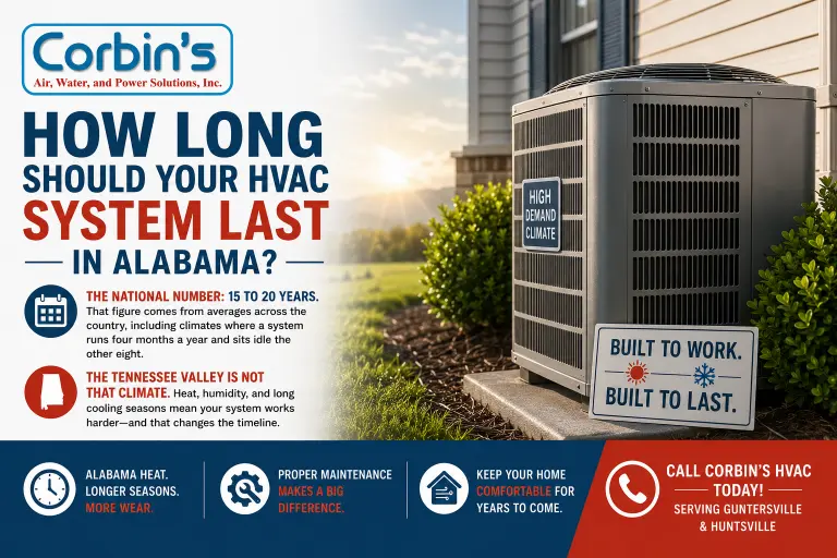 How Long Should Your HVAC System Last in Alabama?